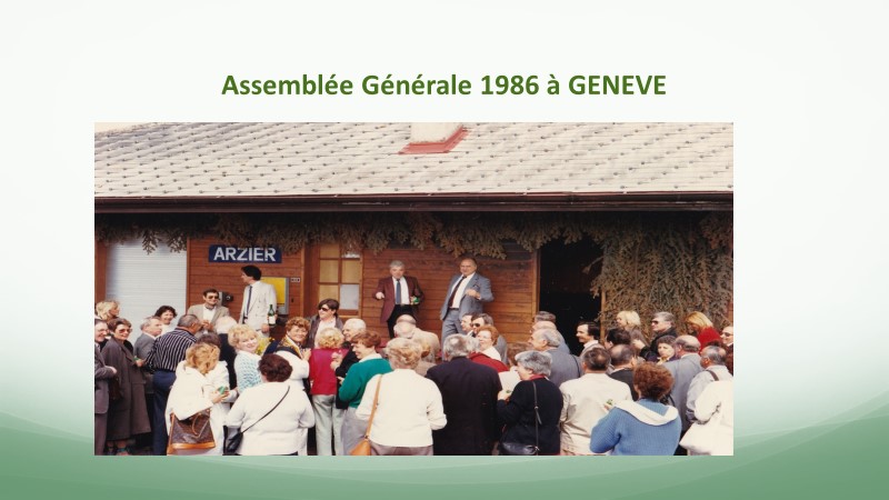 L'AG 1986 à Genève